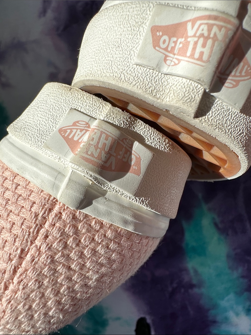Vans Pink Women's Low-Top Canvas Sneakers